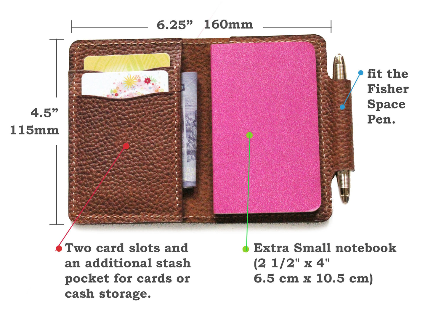 Folio Pocket Journal Wallet