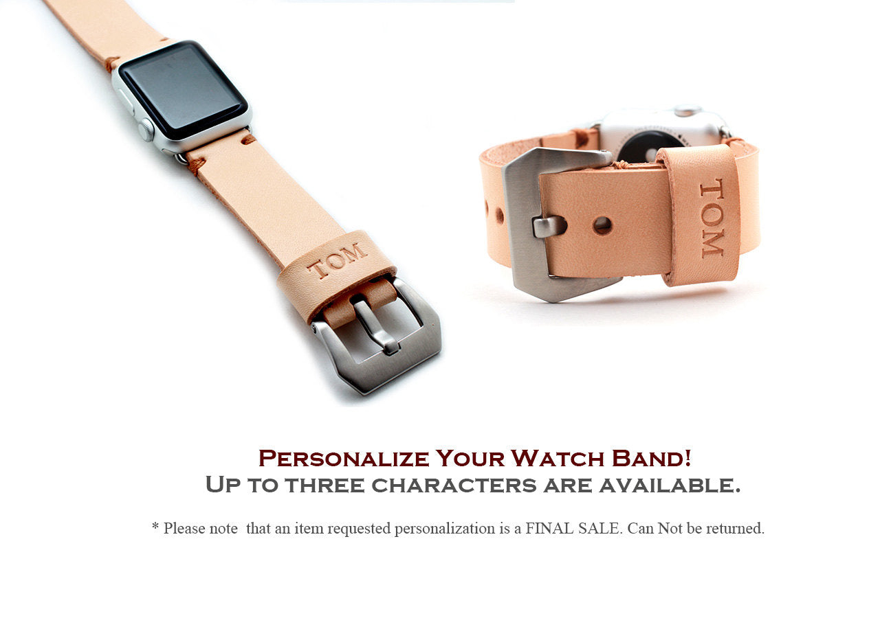 personalization option available watch strap 