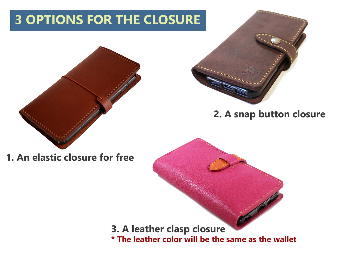 iPhone 16 Series : Hand Burnished Italian Calf Brown Leather iPhone Wallet Case